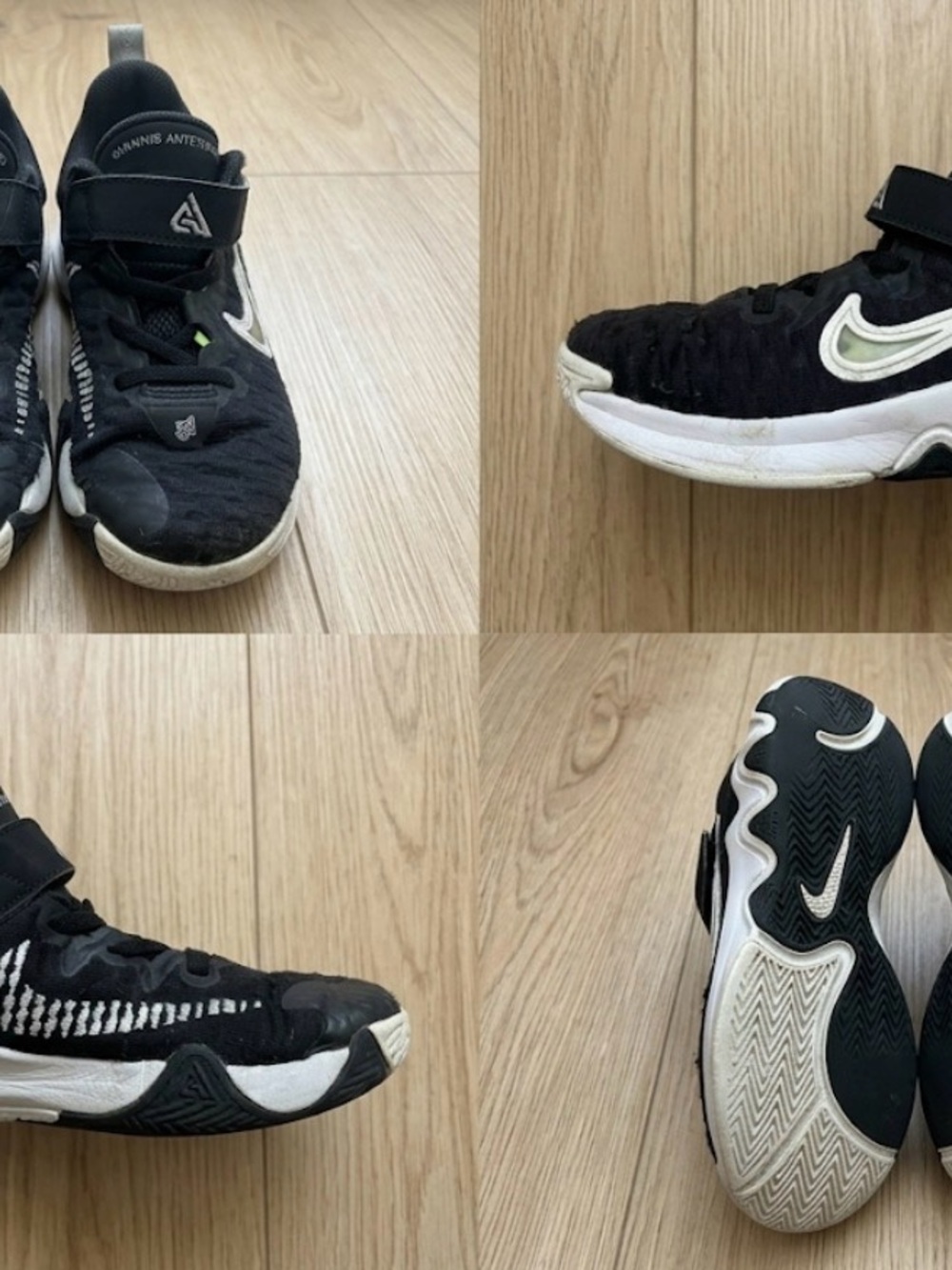 Nike Kids' Grade School Immortality Basketball Shoes - Black & White